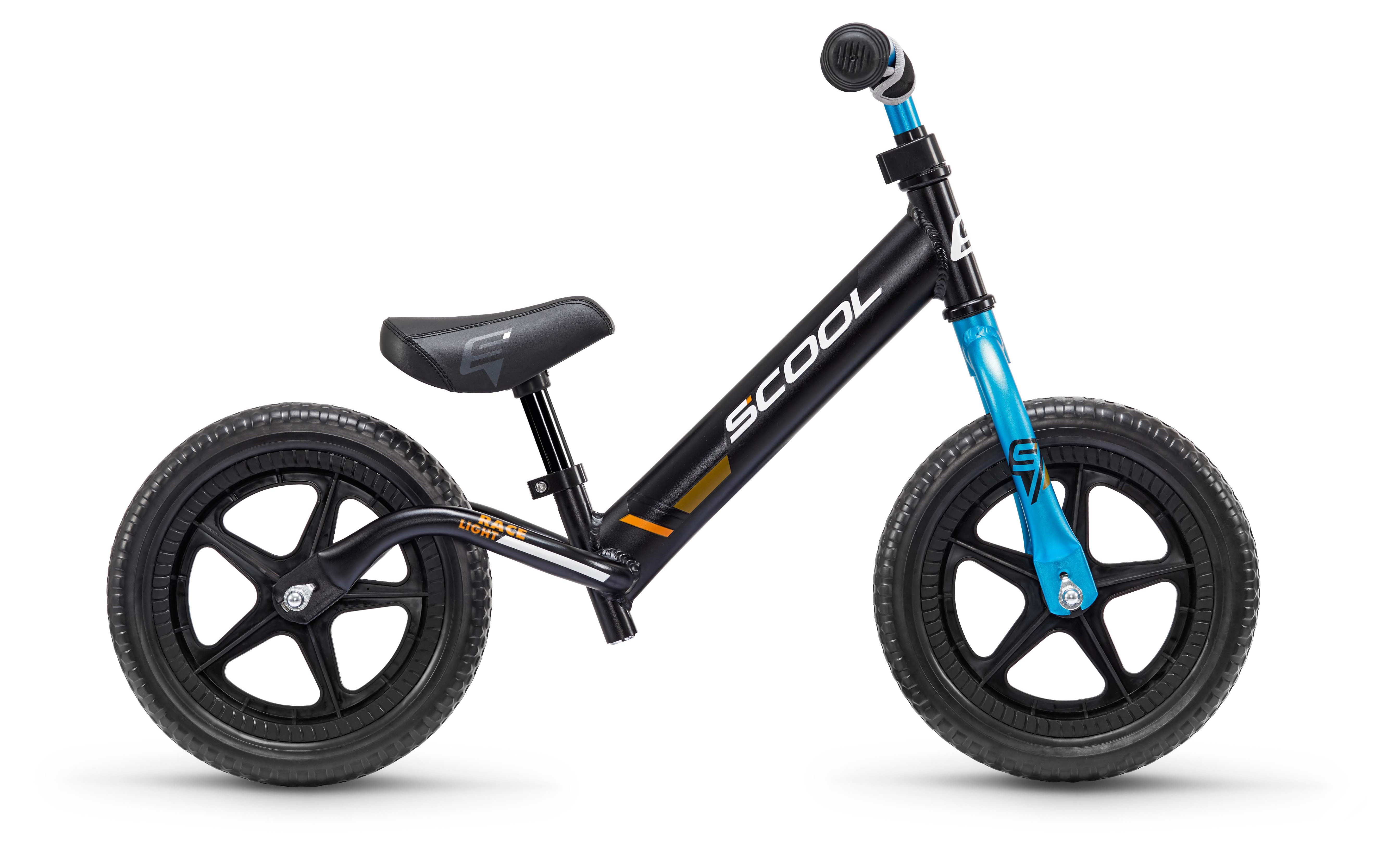 S'COOL pedeX Race Light Schwarz - 12 Zoll - Kid (2025)
