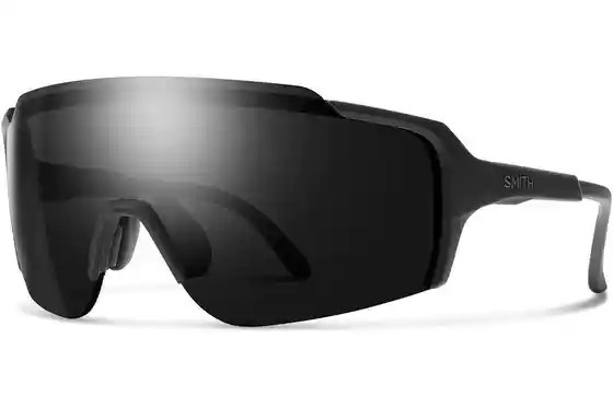 Sport-Sonnenbrillen - Smith Flywheel Matte Black - ChromaPop Black