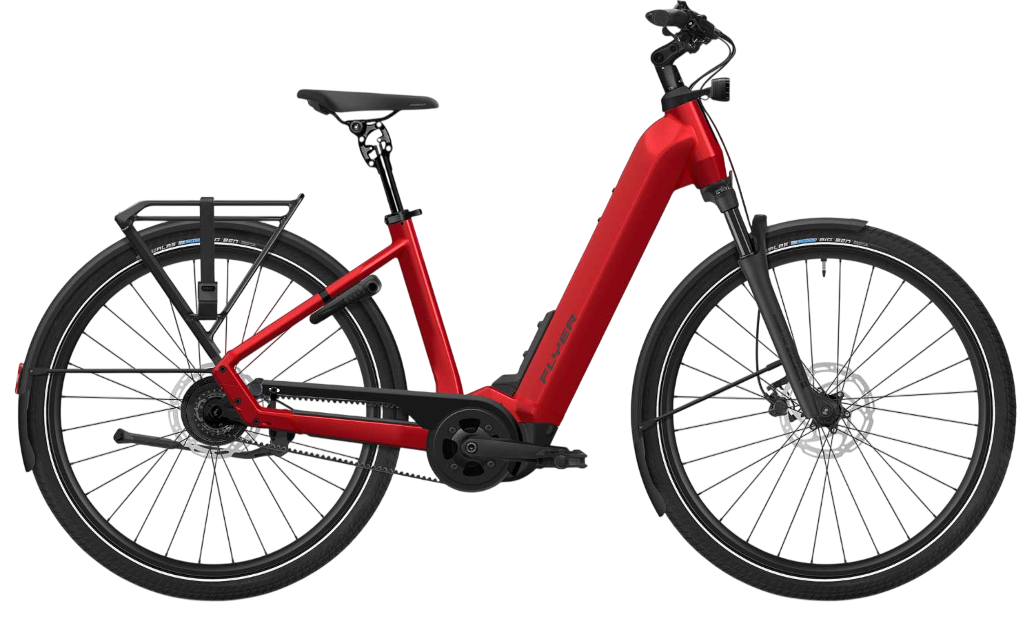 Flyer Upstreet 5.43R LE Mercury Red Gloss - 750 Wh - 28 Zoll - Tiefeinsteiger (2025)