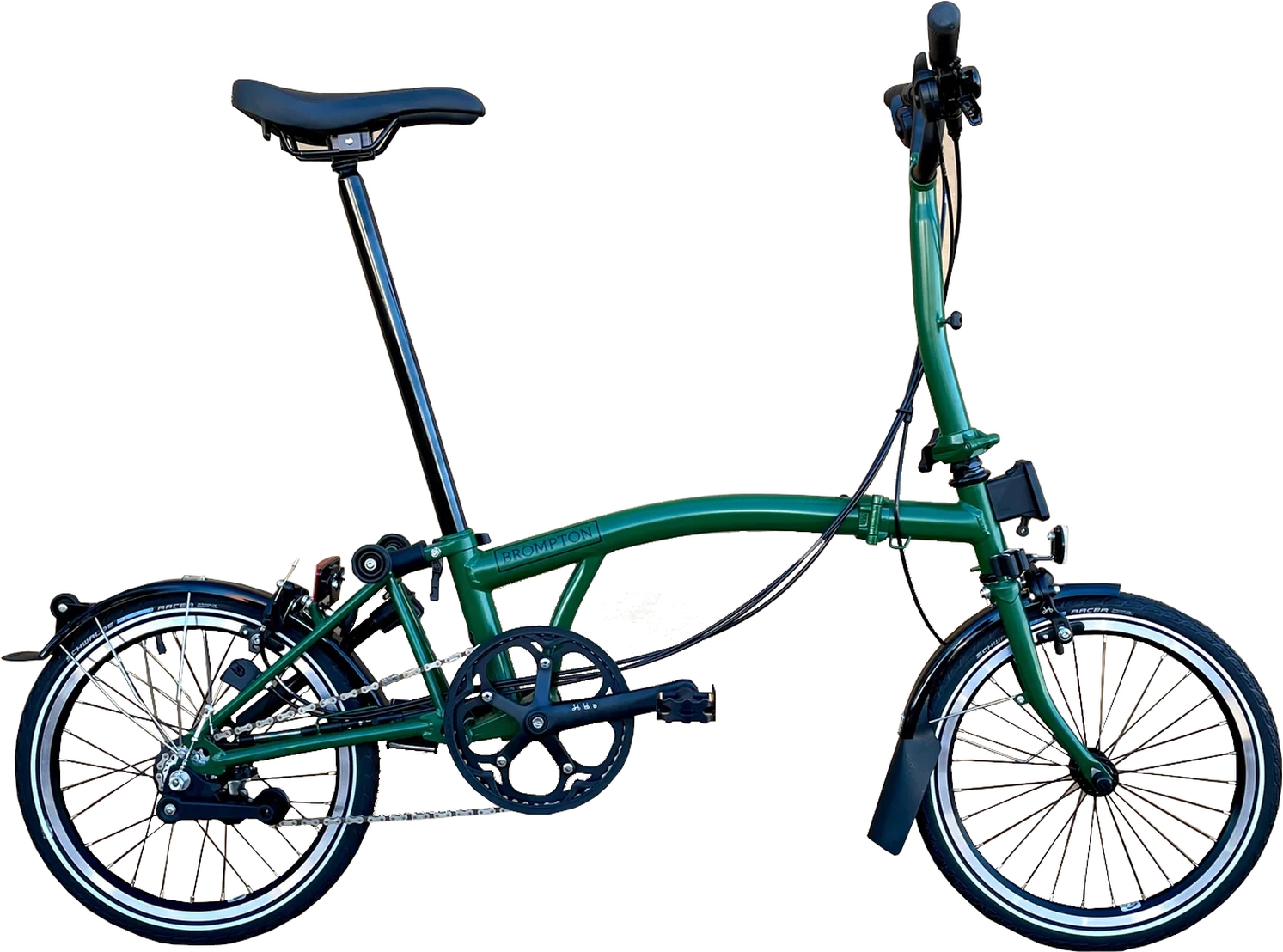 Brompton C Line Explore Racing Green - 16 Zoll - Faltrahmen (2026)