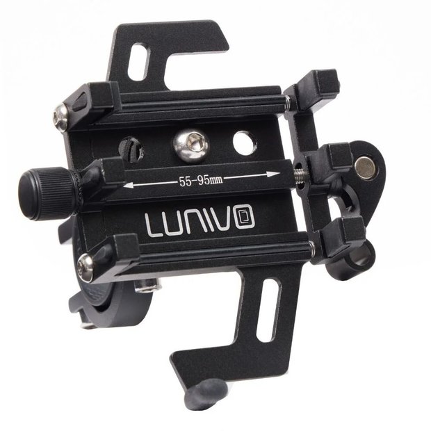 Lunivo Handy Halterung EVO Aluminium Schwarz Modell 2026