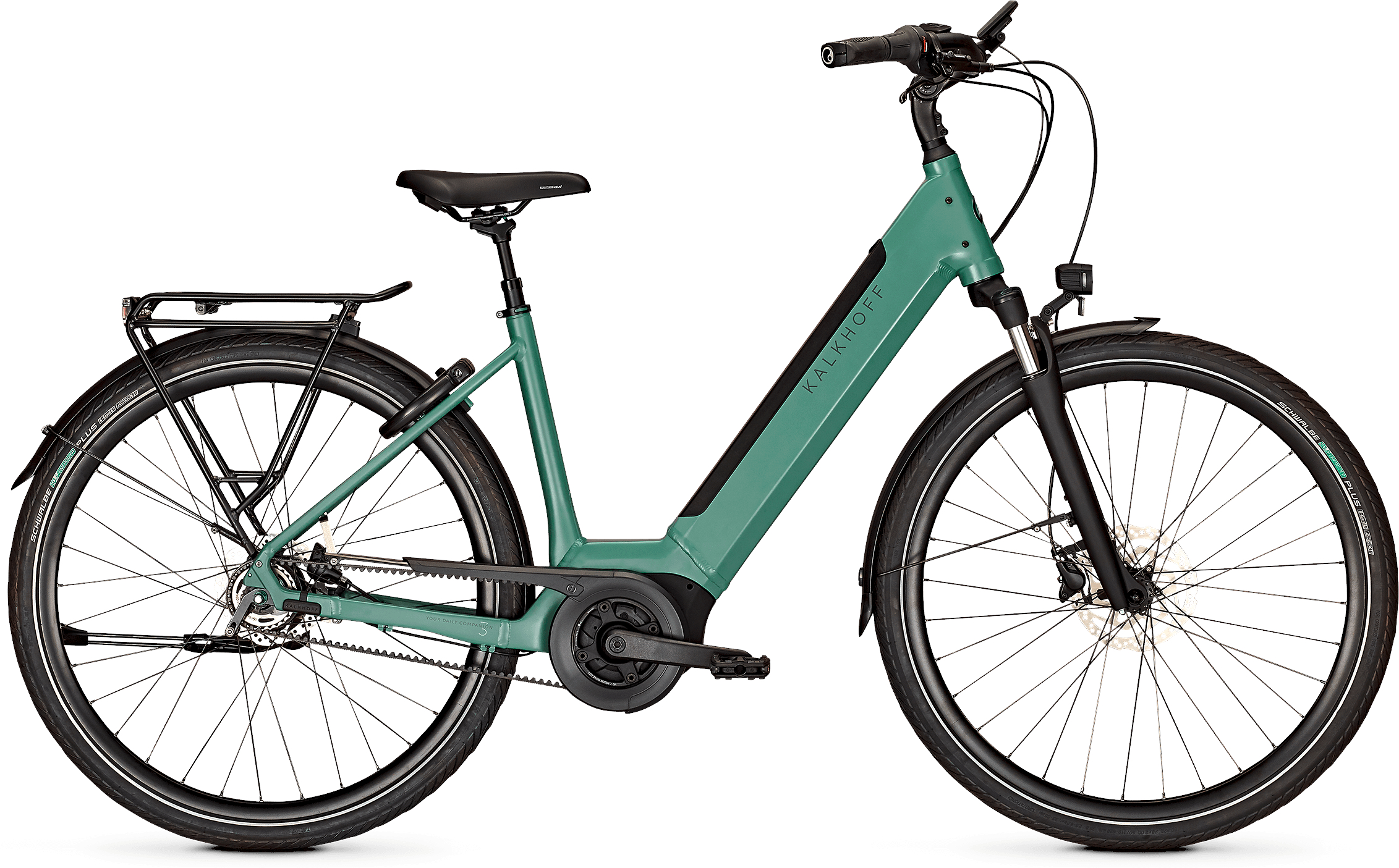 Kalkhoff Image 3 Excite Mineralgreen matt - 625 Wh - 28 Zoll - Tiefeinsteiger (2025)