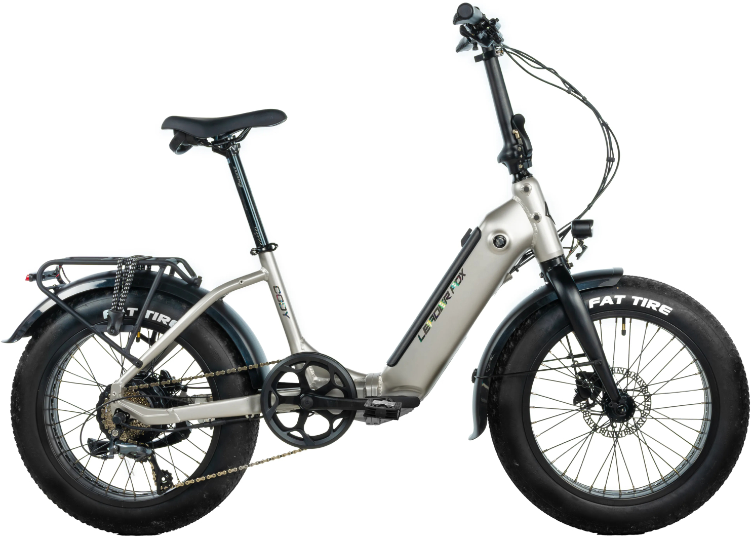 Leaderfox Cody Silber - 576 Wh - 20 Zoll - Faltrahmen (2025)