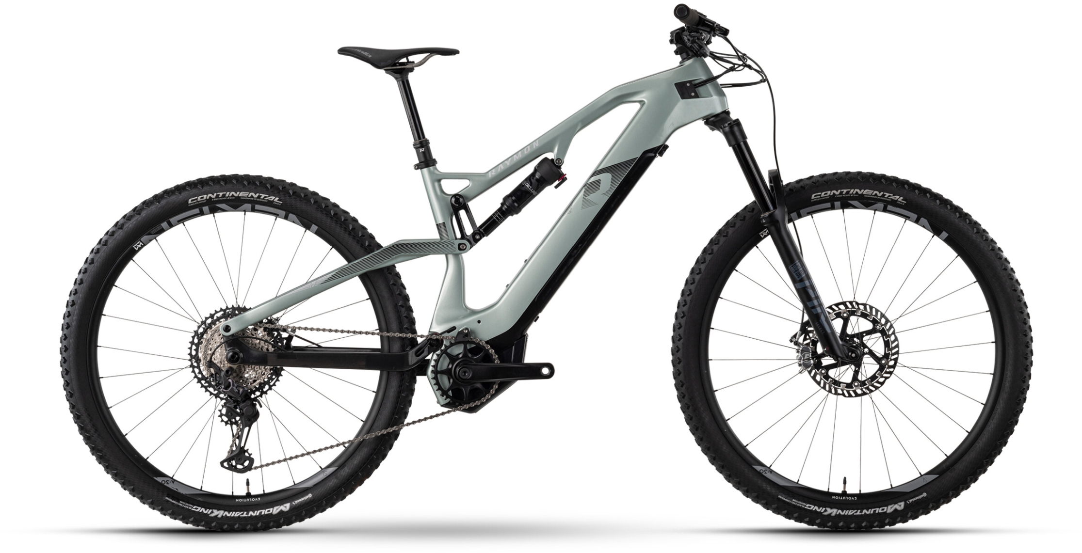 Raymon AirRay 11.0 Pistaccio/Black - 500 Wh - 29 Zoll - Fully (2024)