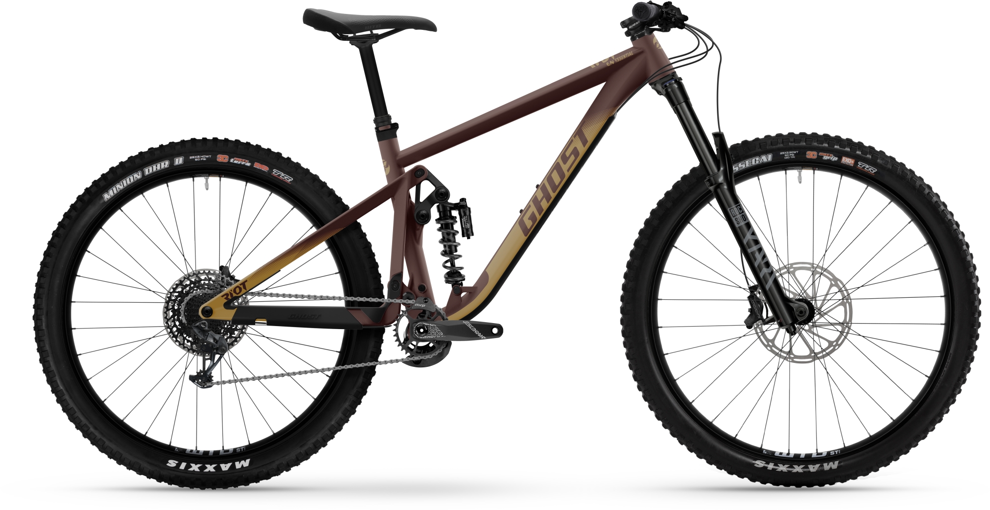 Ghost Riot EN Essential met. rust dark red / light dust - 29 Zoll - Fully (2023)
