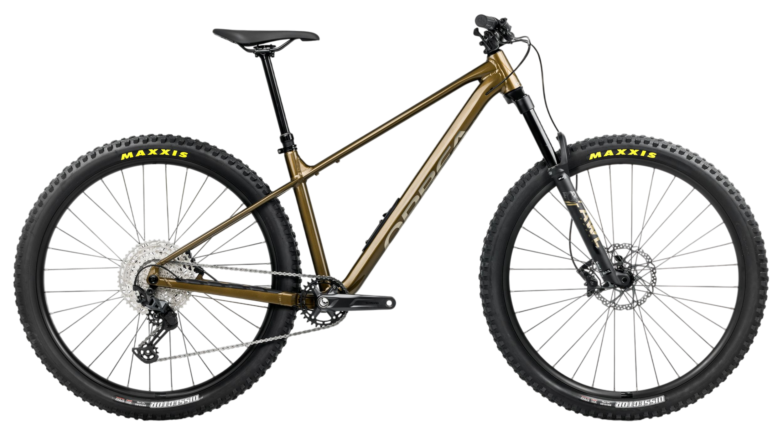 Orbea Laufey H10 Metallic Olive Green-Titanium Black - 29 Zoll - Diamant (2025)