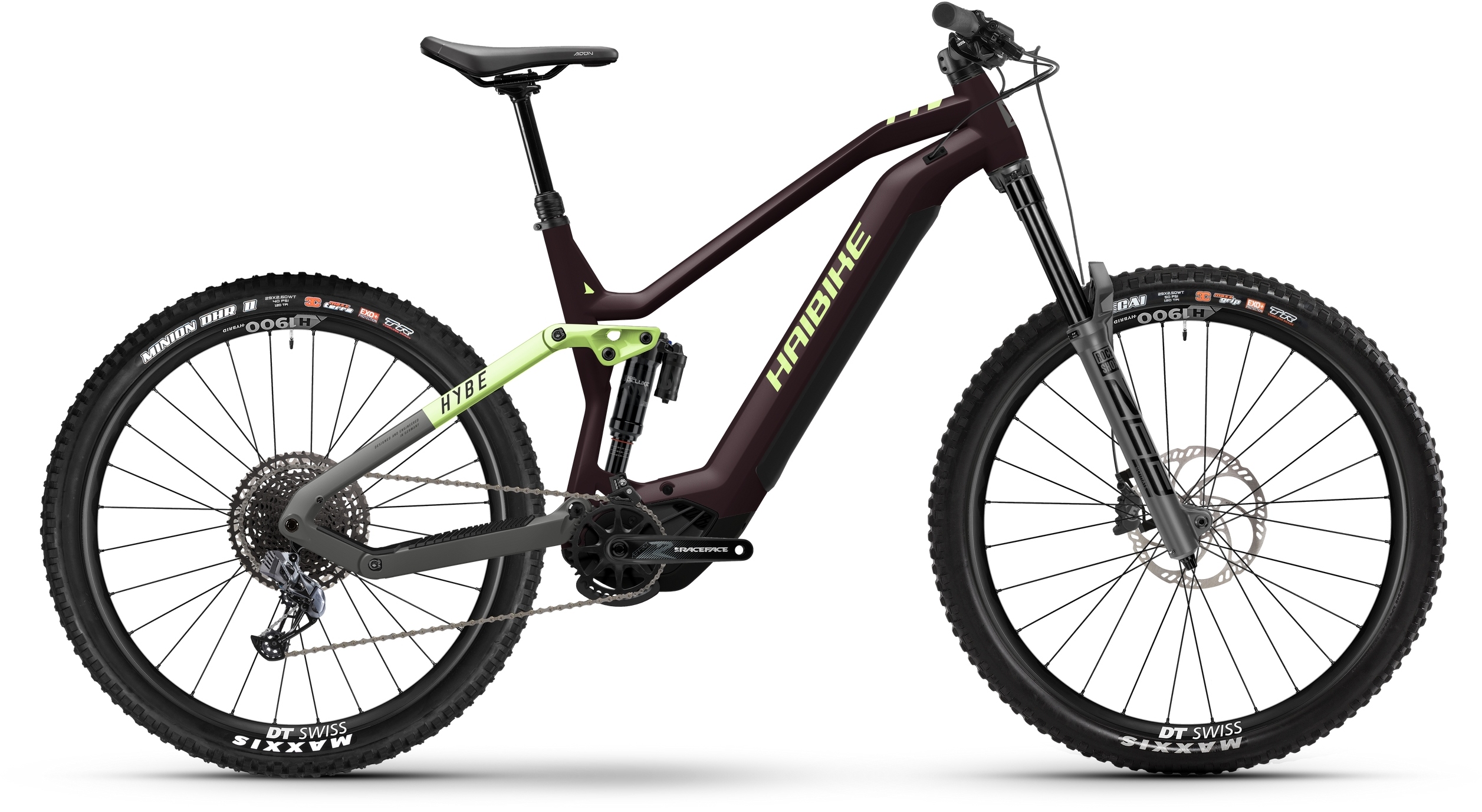 Haibike Hybe 10.5 choco/canary/grey matt - 720 Wh - 29/27,5 Zoll - Diamant (2025)