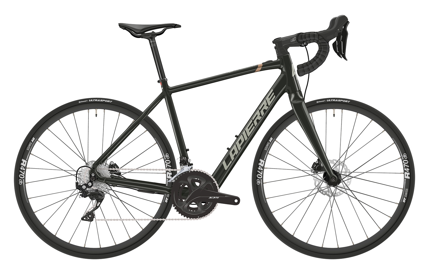 Lapierre E-Sensium 5.2 Anthrazit - 250 Wh - 28 Zoll - Diamant (2021)