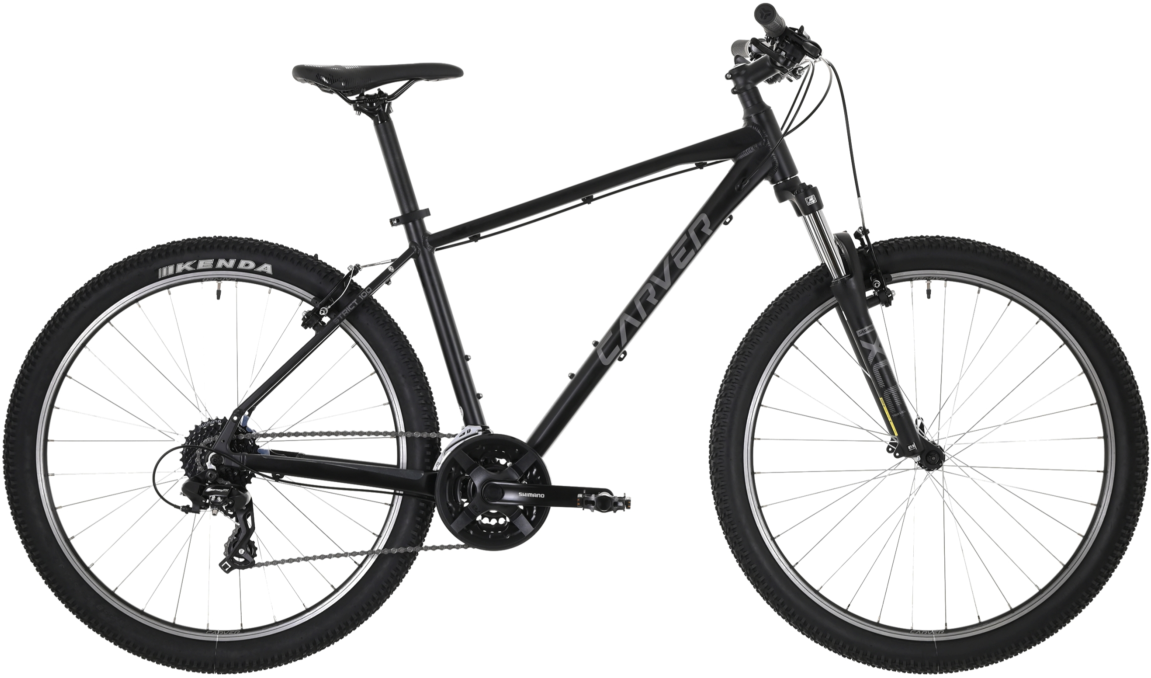 Carver Strict 100 Black - 27,5 Zoll - Diamant (2025)