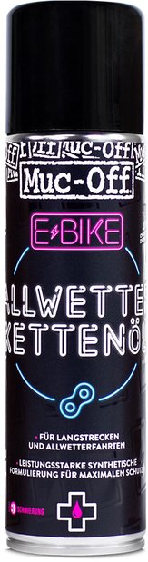 Muc-Off Kettenöl Allwetter E-Bike 250ml Schwarz Modell 2026