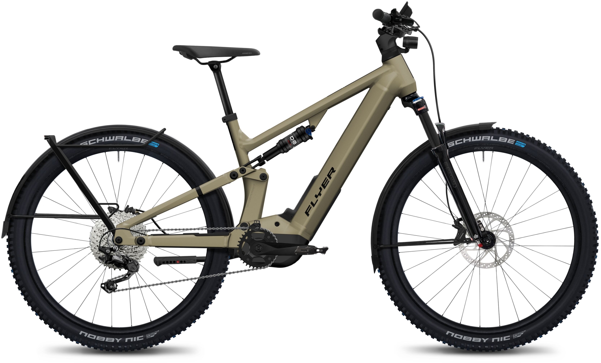 Flyer Goroc X 2.10 Sahara Sand Satin - 630 Wh - 29 Zoll - Fully (2025)
