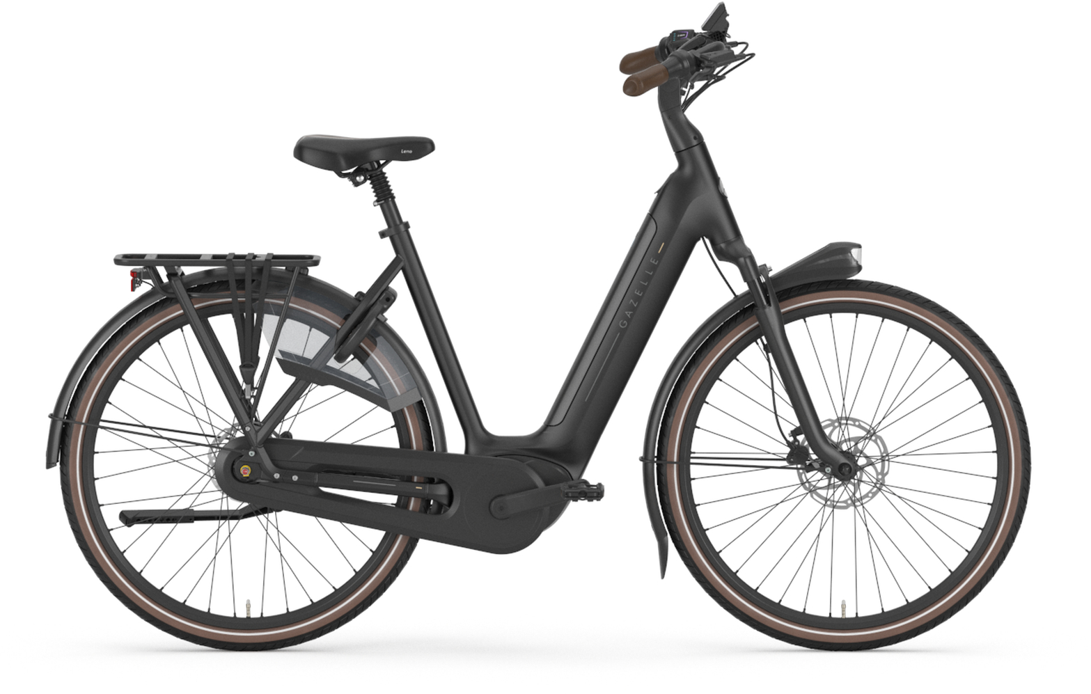 Gazelle Arroyo C8+ Elite Black (Matt) - 600 Wh - 28 Zoll - Tiefeinsteiger (2026)