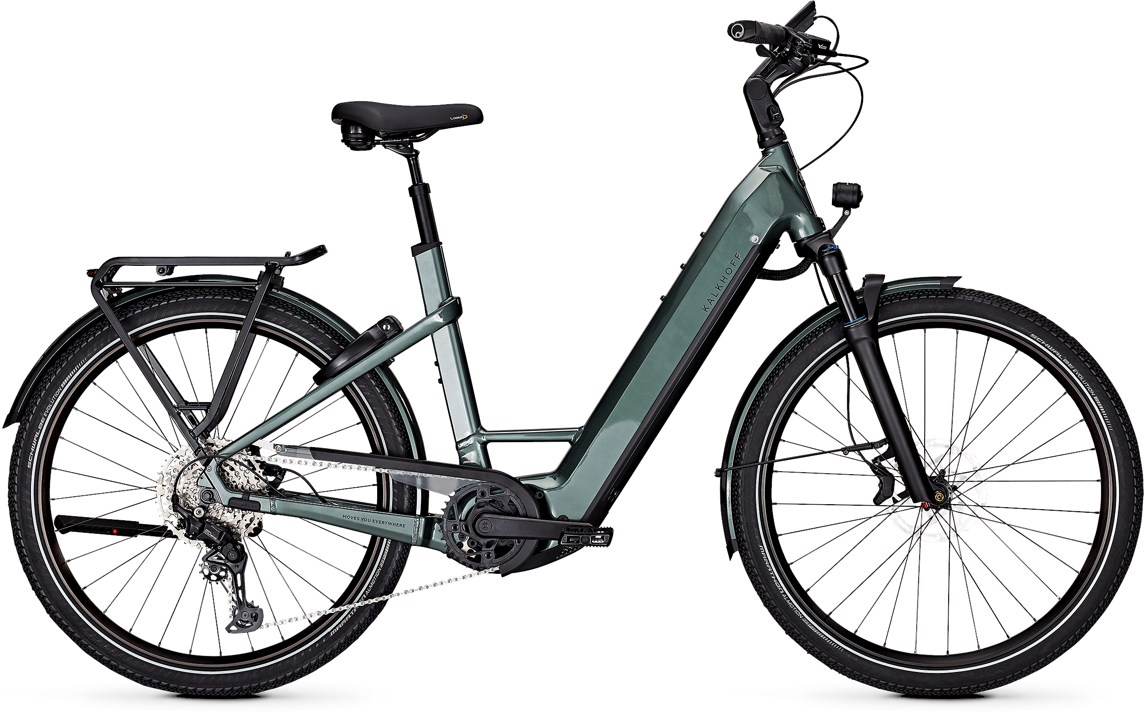 Kalkhoff Endeavour 7 Move + techgreen glossy - 750 Wh - 27,5 Zoll - Tiefeinsteiger (2024)