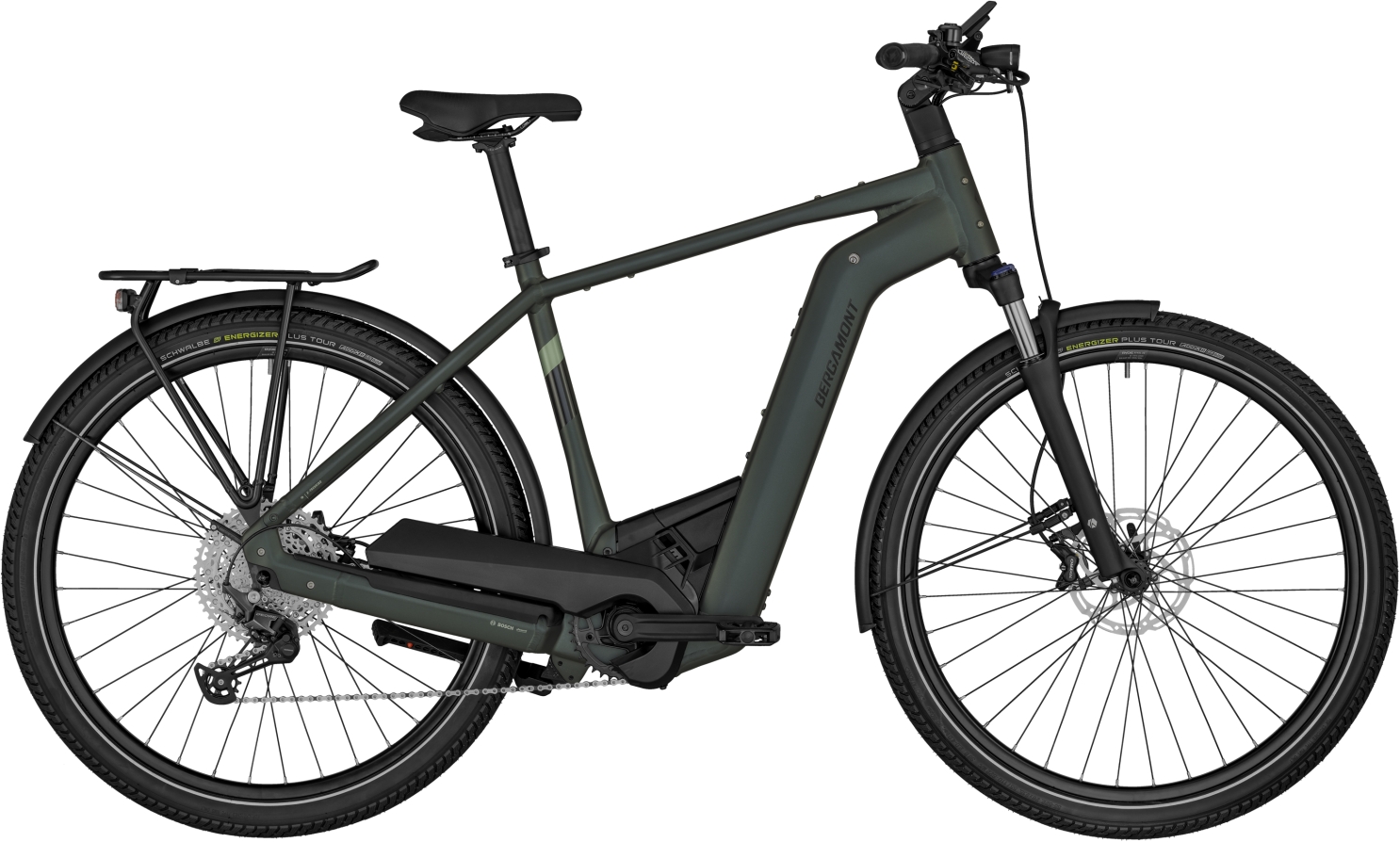 Bergamont E-Horizon Expert 6 Gent Grün - 625 Wh - 28 Zoll - Diamant (2024)