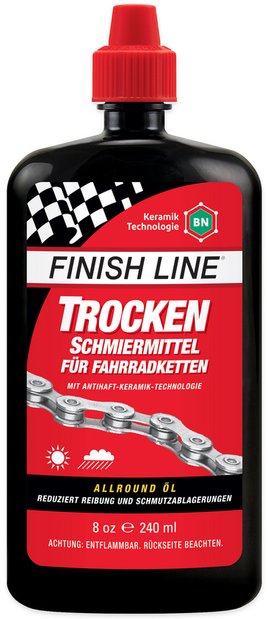 Finish Line Trockenschmiermittel mit Teflon - 240ml Rot Modell 2026