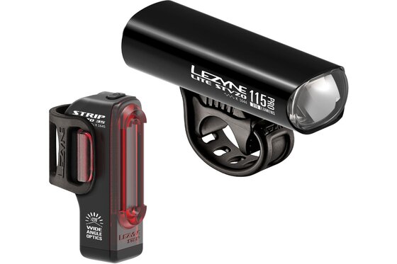 Lezyne - Lezyne Lite Pro 115 & STR Beleuchtungsset StVZO