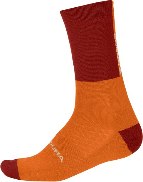 Endura Damen BaaBaa Merino Wintersocken Orange Modell 2026
