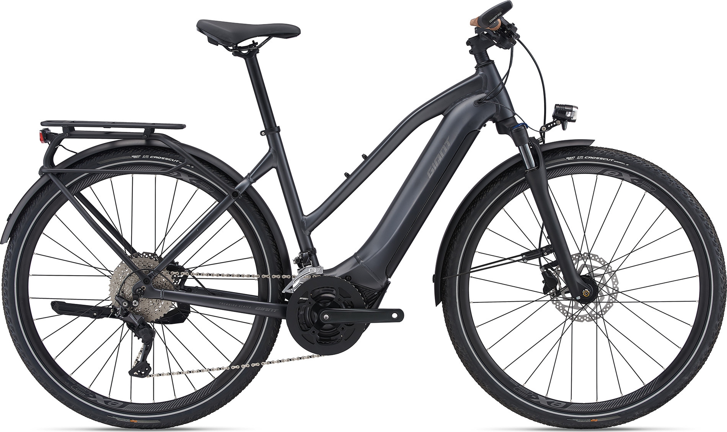Giant Explore E+ 1 [RC Dash] Gunmetal Black - 625 Wh - 28 Zoll - Trapez (2022)