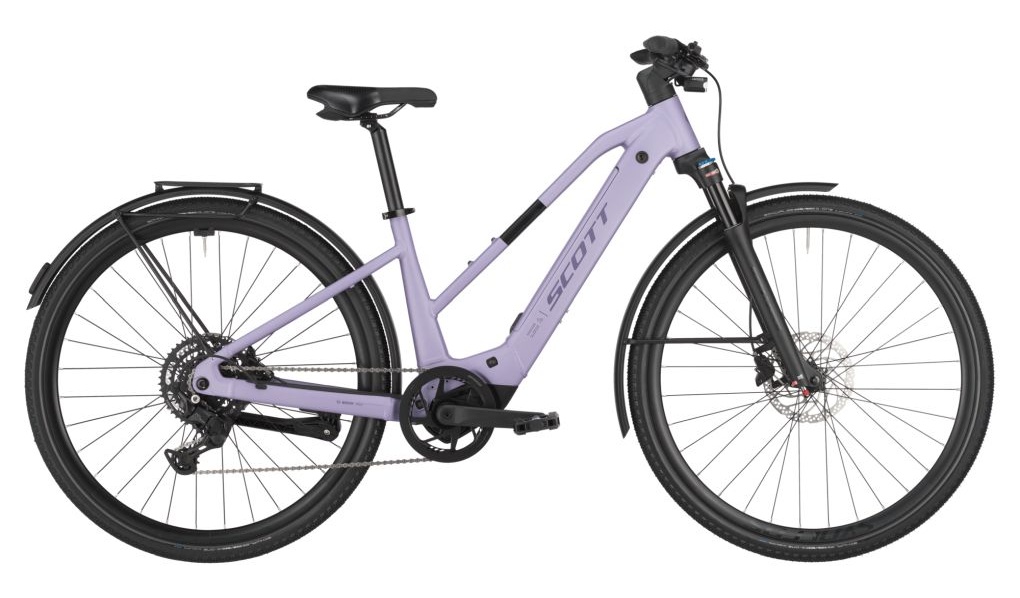 Scott Passage 30 Slope Lila Purple - 400 Wh - 28 Zoll - Trapez (2025)