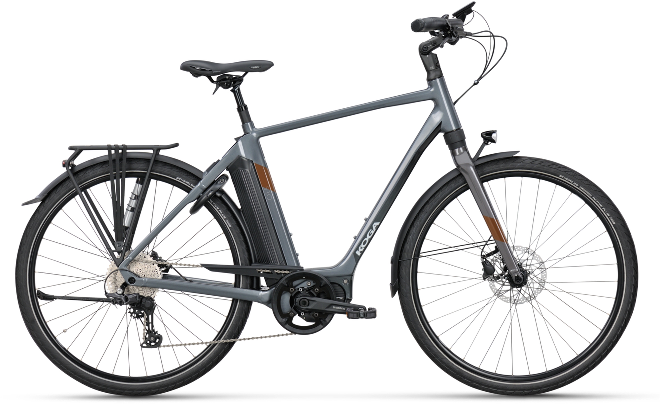 Koga Vector S10 Clay Grey - 500 Wh - 28 Zoll - Diamant (2024)