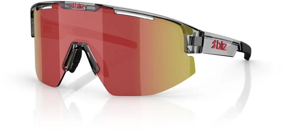 Bliz Matrix Transparent Dark Grey - Brow w Red Multi Grau Modell 2026