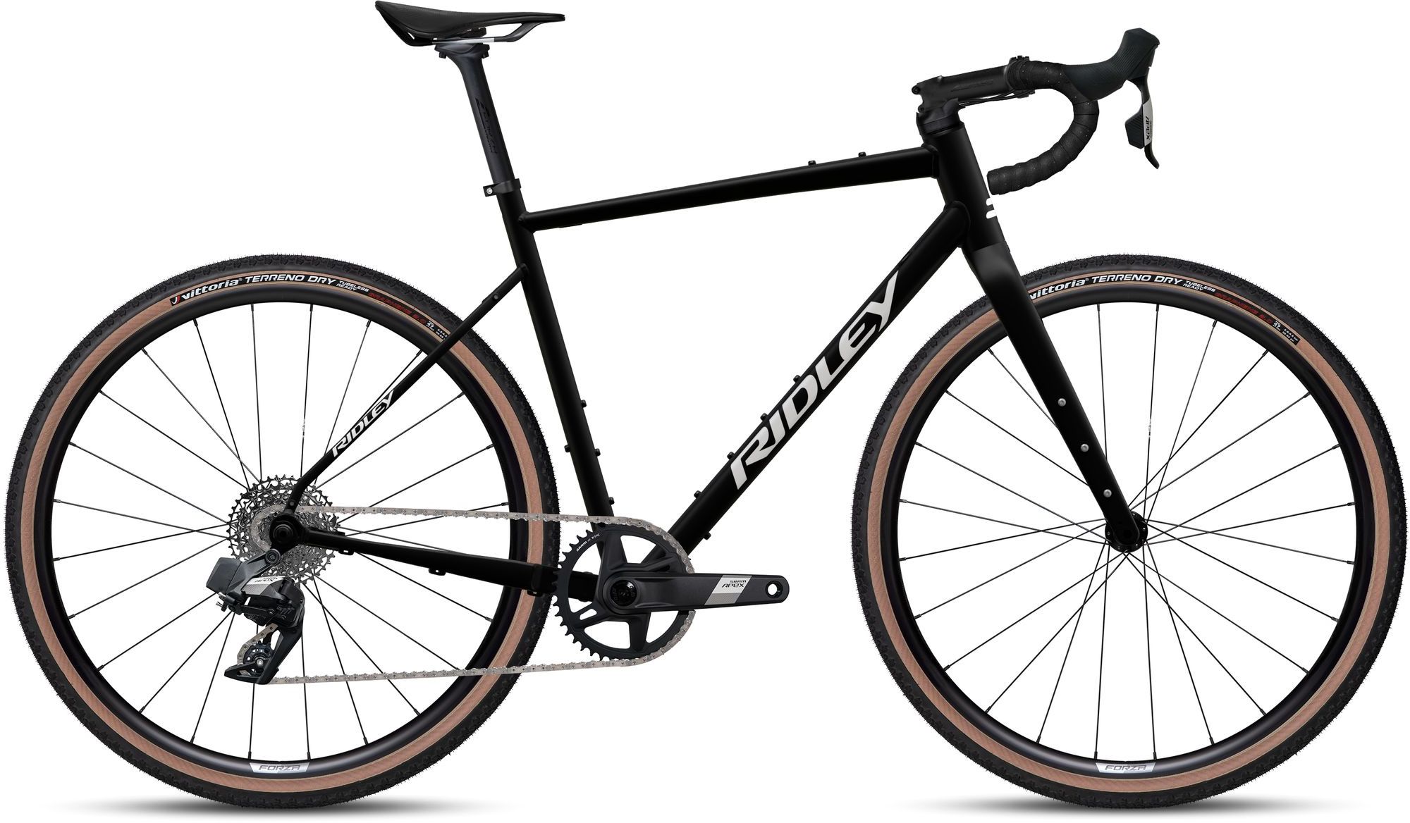 Ridley Kanzo Adventure Alu Black - 28 Zoll - Diamant (2025)