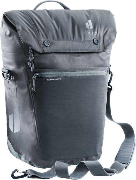 Deuter Mainhattan 17+10 Fahrradtasche  graphite-shale