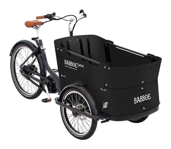 Babboe Curve Mountain Grau - 500 Wh - 26 Zoll - Dreirad (2026)