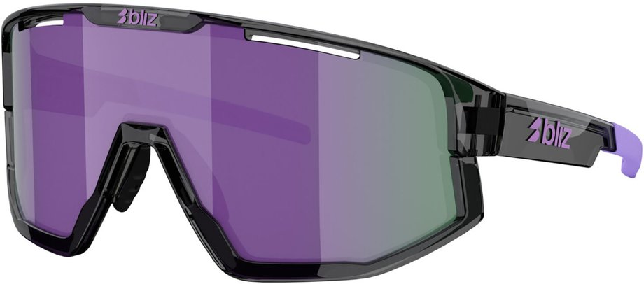 Bliz Fusion Small Crystal Black - Grey w Putple Multi Schwarz Modell 2026