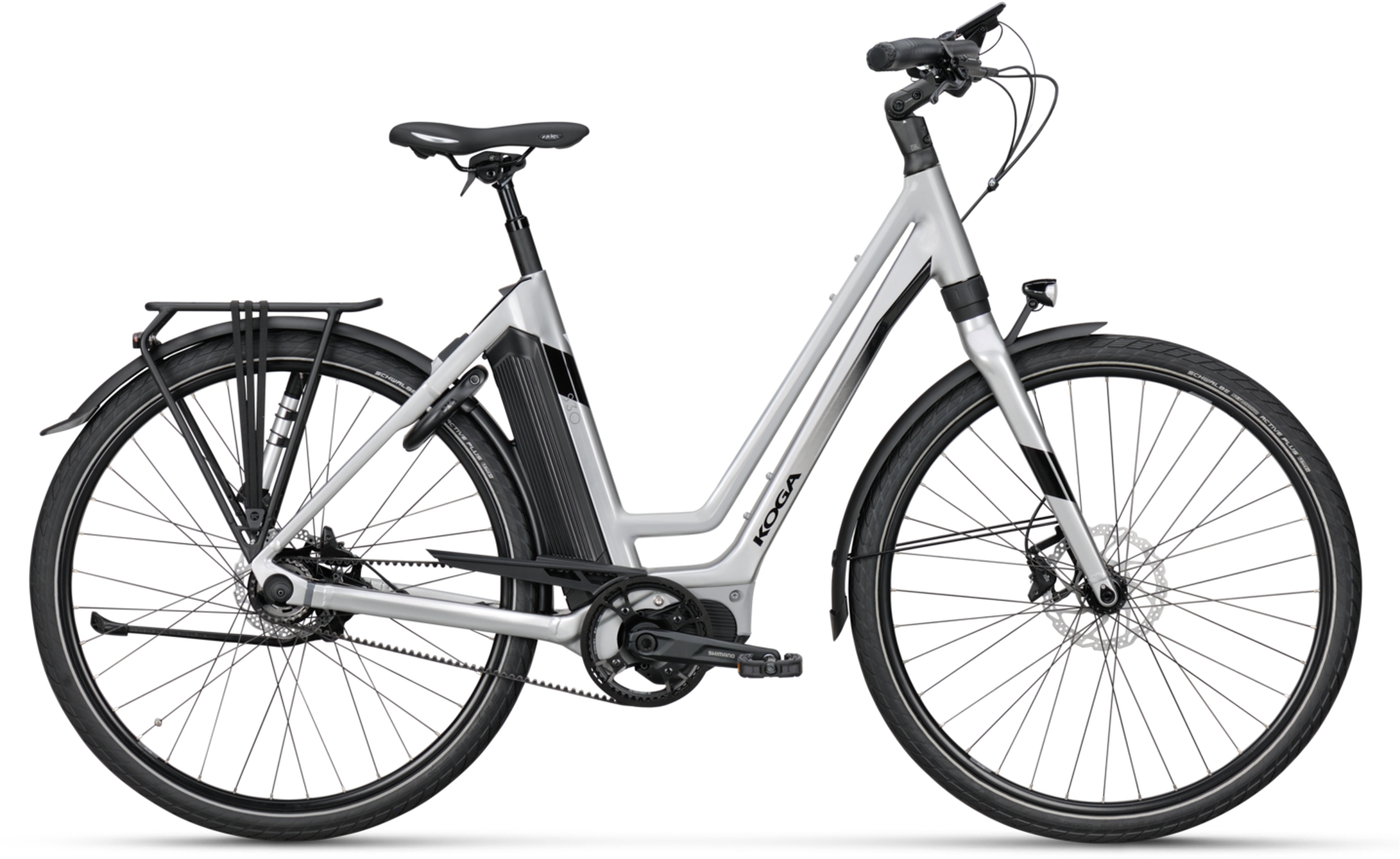 Koga Vectro S30 Grey High Gloss - 500 Wh - 28 Zoll - Tiefeinsteiger (2024)