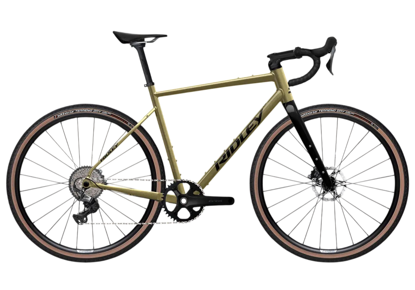 Ridley Kanzo Adventure Alu Bronze Green - 28 Zoll - Diamant (2025)