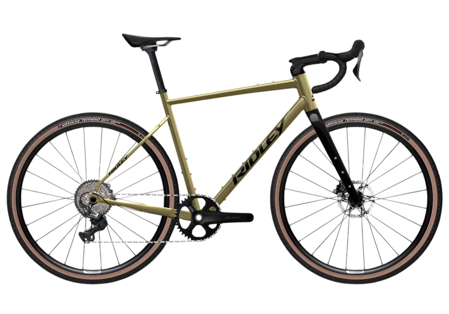 Ridley Kanzo Adventure Alu - Shimano GRX800 1x 2025 (Grün) – angeboten von Fahrrad XXL