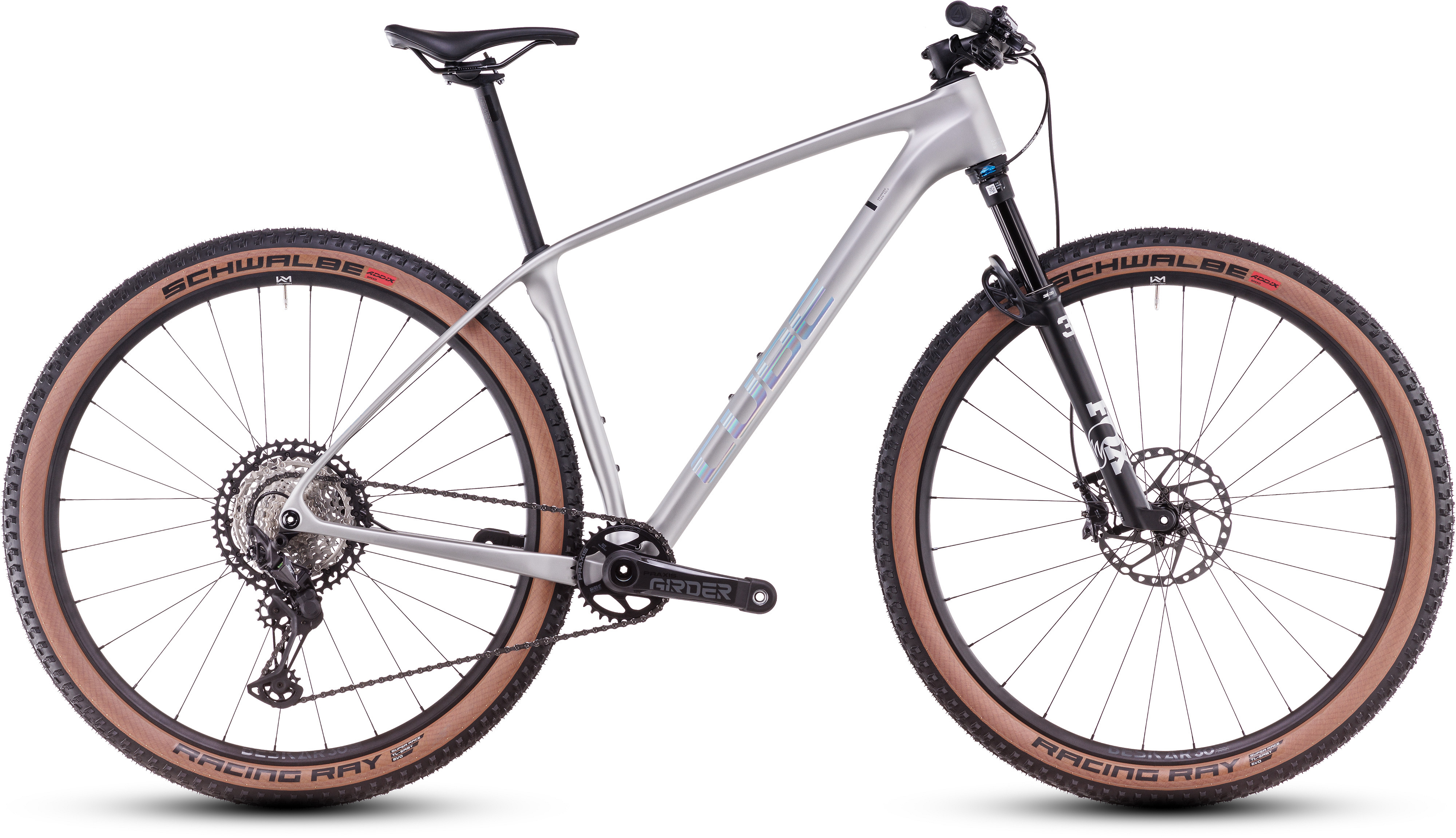 Cube Reaction C:62 Race sleekgrey´n´prism - 29 Zoll - Diamant (2025)