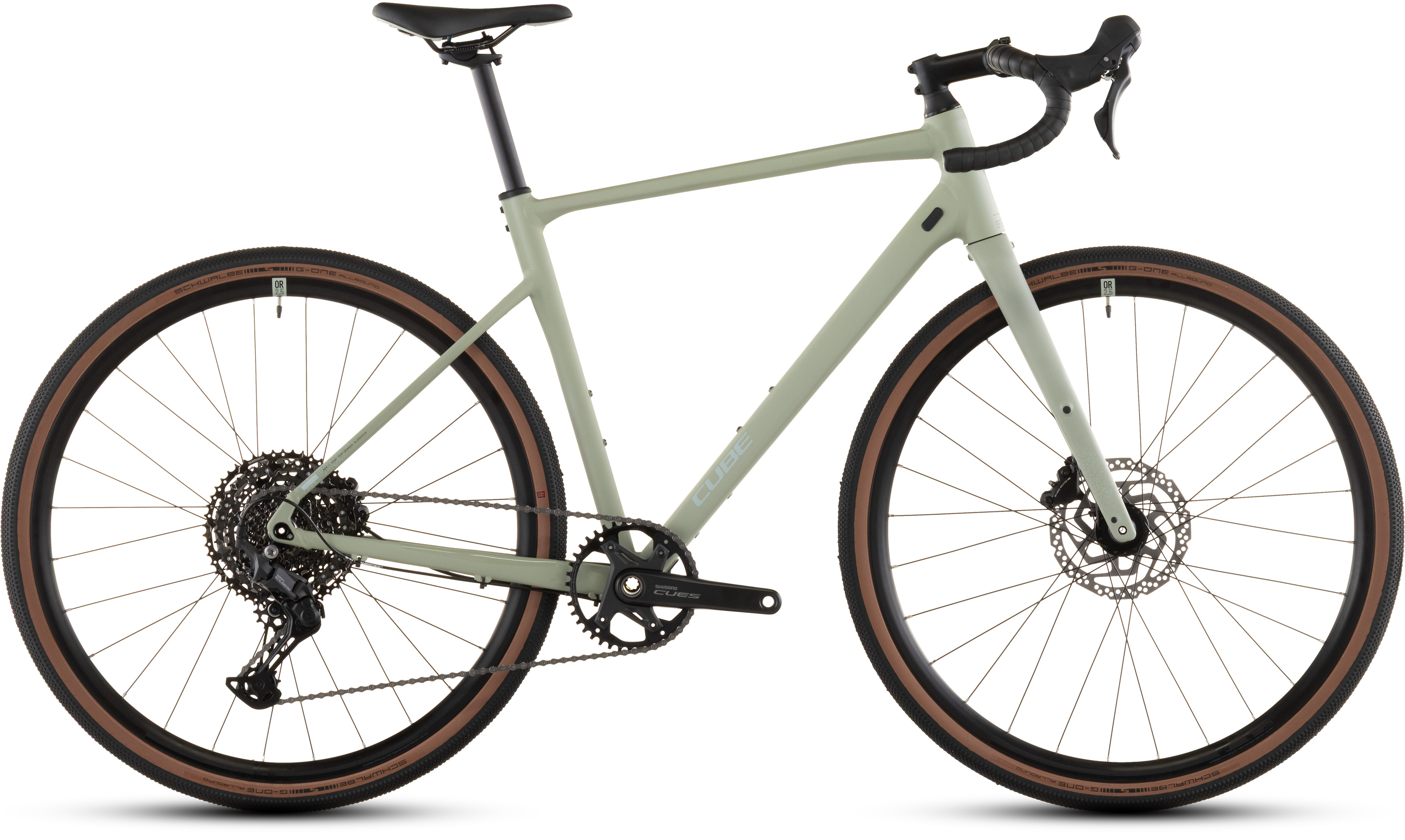 Cube Nuroad Pro pea´n´grey - 28 Zoll - Diamant (2026)