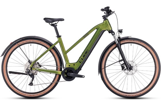 Damen - E-Bike Trekking - Cube Nuride Hybrid Pro 750 Allroad - 750 Wh - 2023 - 28 Zoll - Damen Sport