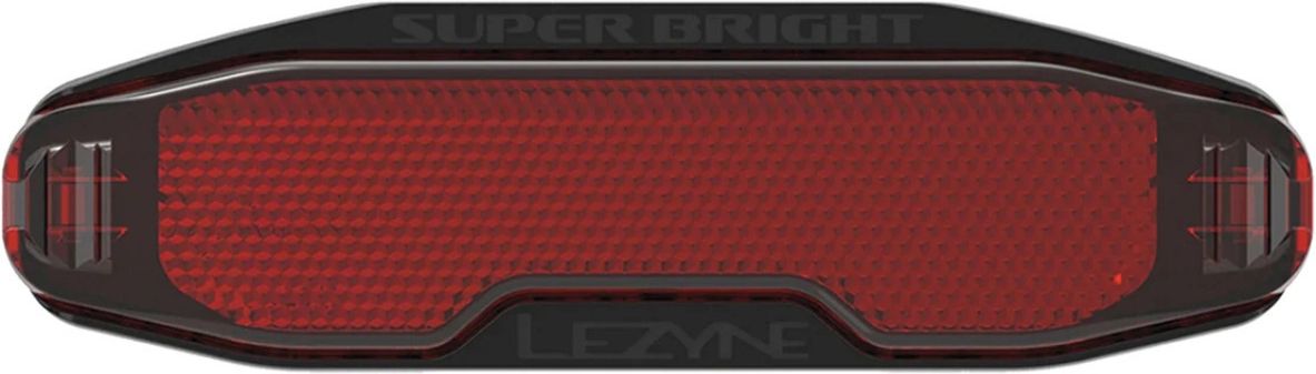 Lezyne E-Bike Super Bright Alert Rücklicht StVZO - schwarz - Größe 24 Lumen, für Gepäckträger