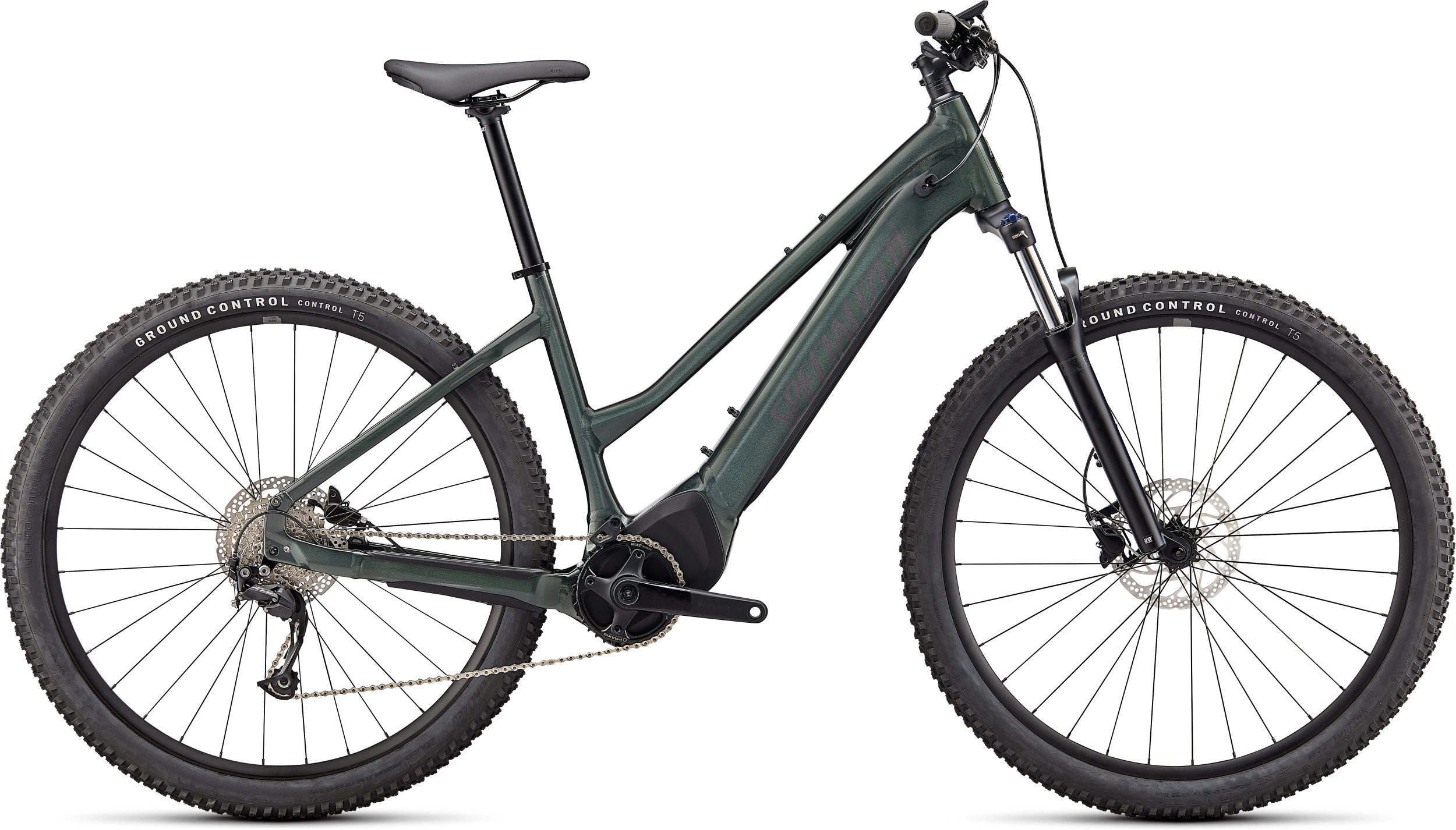 Specialized Turbo Tero 3.0 Oak Green Metallic/Smoke - 530 Wh - 29 Zoll - Trapez (2024)