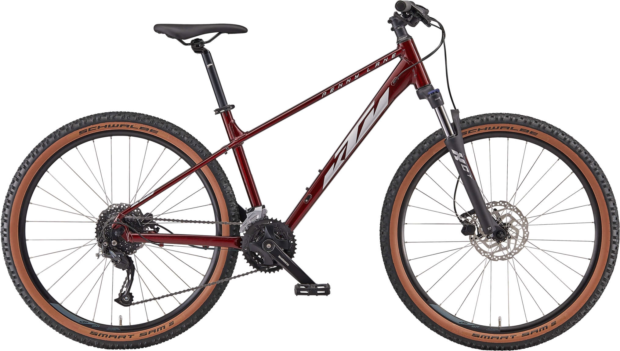 KTM Penny Lane 271 night red (silver) - 27,5 Zoll - Diamant (2023)