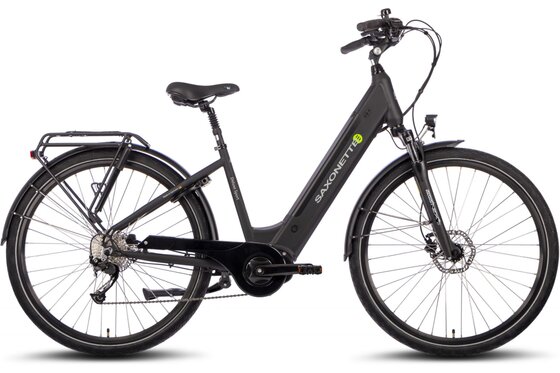 E-Bike-Pedelec - Saxonette Deluxe Sport - 418 Wh - 2022 - 28 Zoll - Tiefeinsteiger