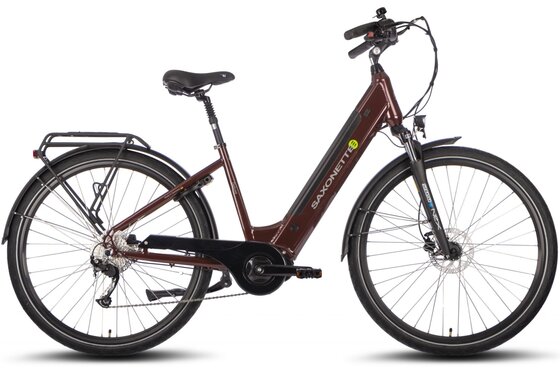 E-Bike-Pedelec - Saxonette Deluxe Sport - 418 Wh - 2022 - 28 Zoll - Tiefeinsteiger