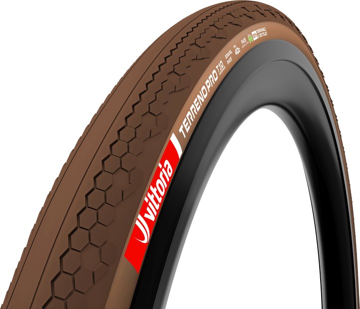 Vittoria Terreno Pro T10 Hardpack Gravel 40-622C TLR Eco Race Braun Modell 2026
