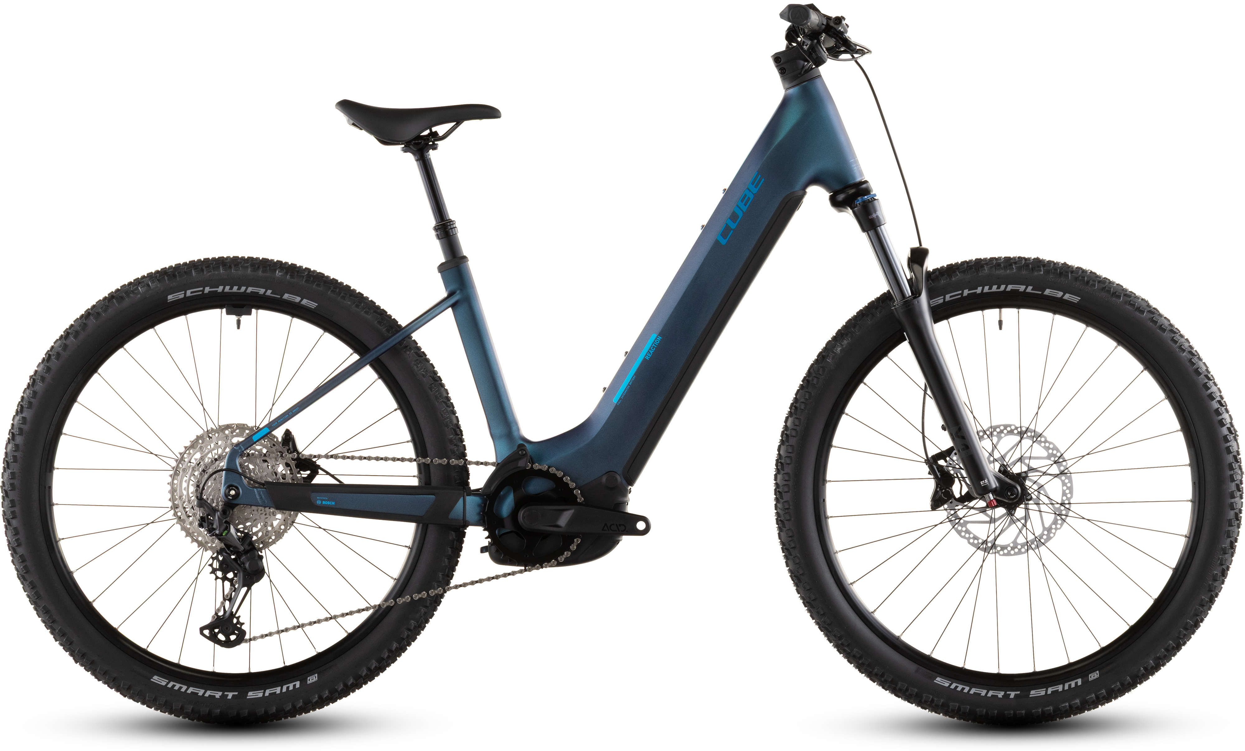 Cube Reaction Hybrid Pro 800 nebular´n´dazzle - 800 Wh - 27.5 Zoll - Tiefeinsteiger (2026)
