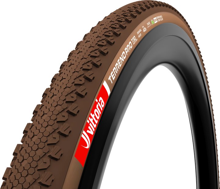 Vittoria Terreno Pro T30 Fine Loose Gravel 40-622C TLR Eco Race Braun Modell 2026