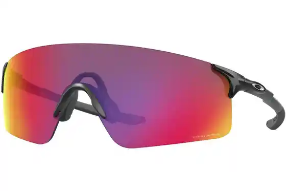 Sport-Sonnenbrillen - Oakley EVZero Blades Polished Black - Prizm Road