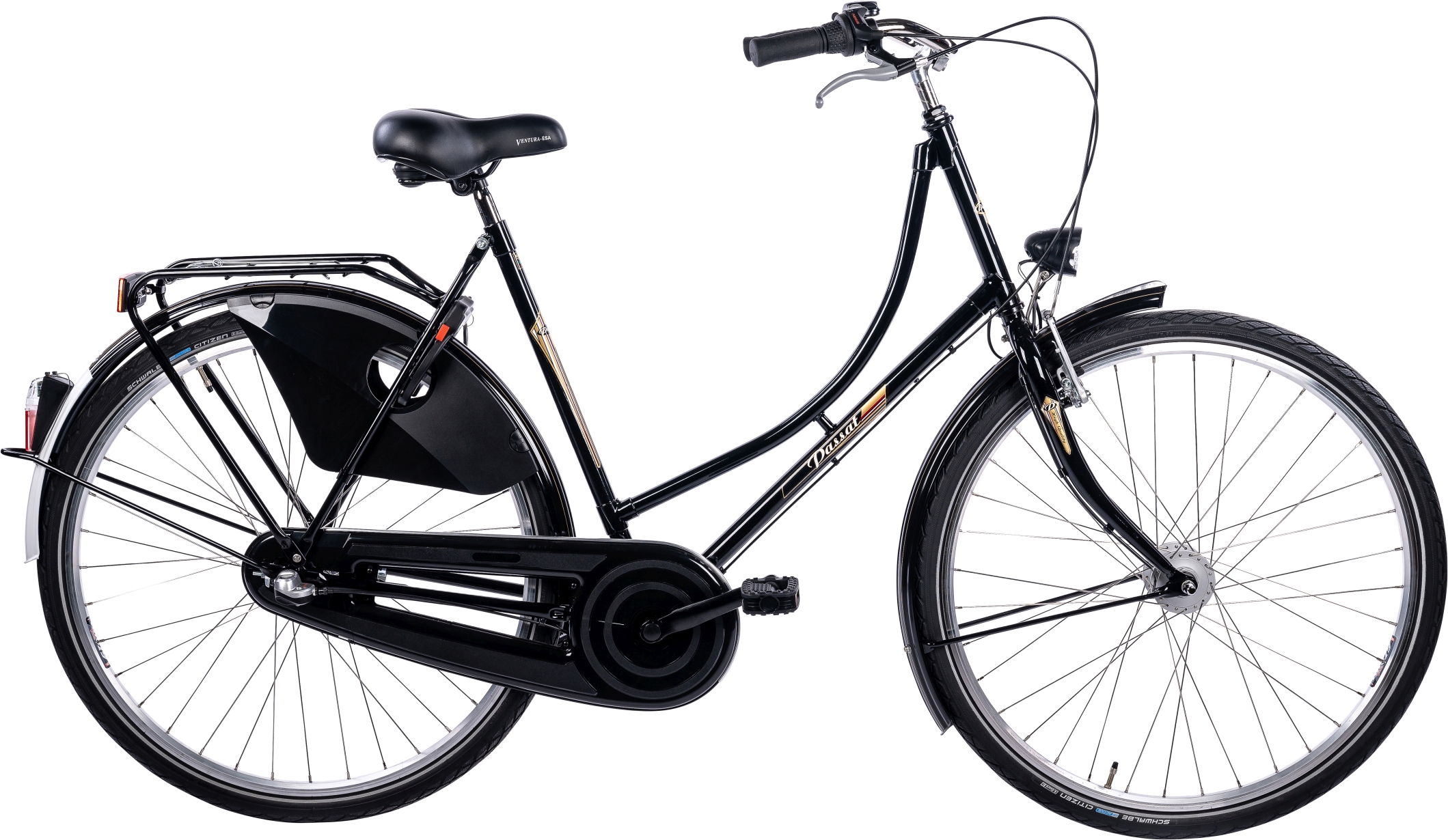 Passat Classic 7 ND Schwarz - 28 Zoll - Doppelrohr (2024)