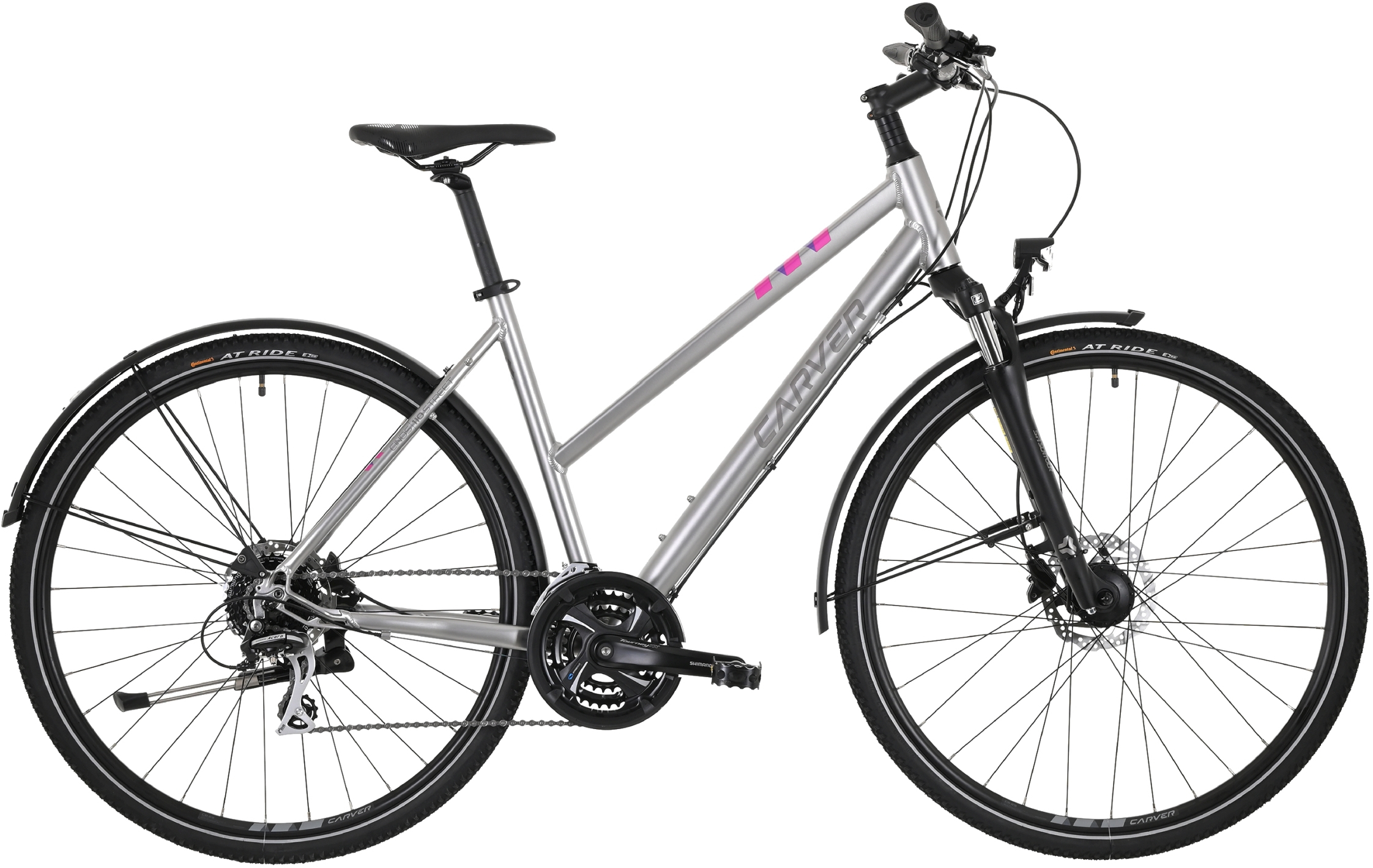 Carver Cinos Street 110 Grau - 28 Zoll - Trapez (2026)