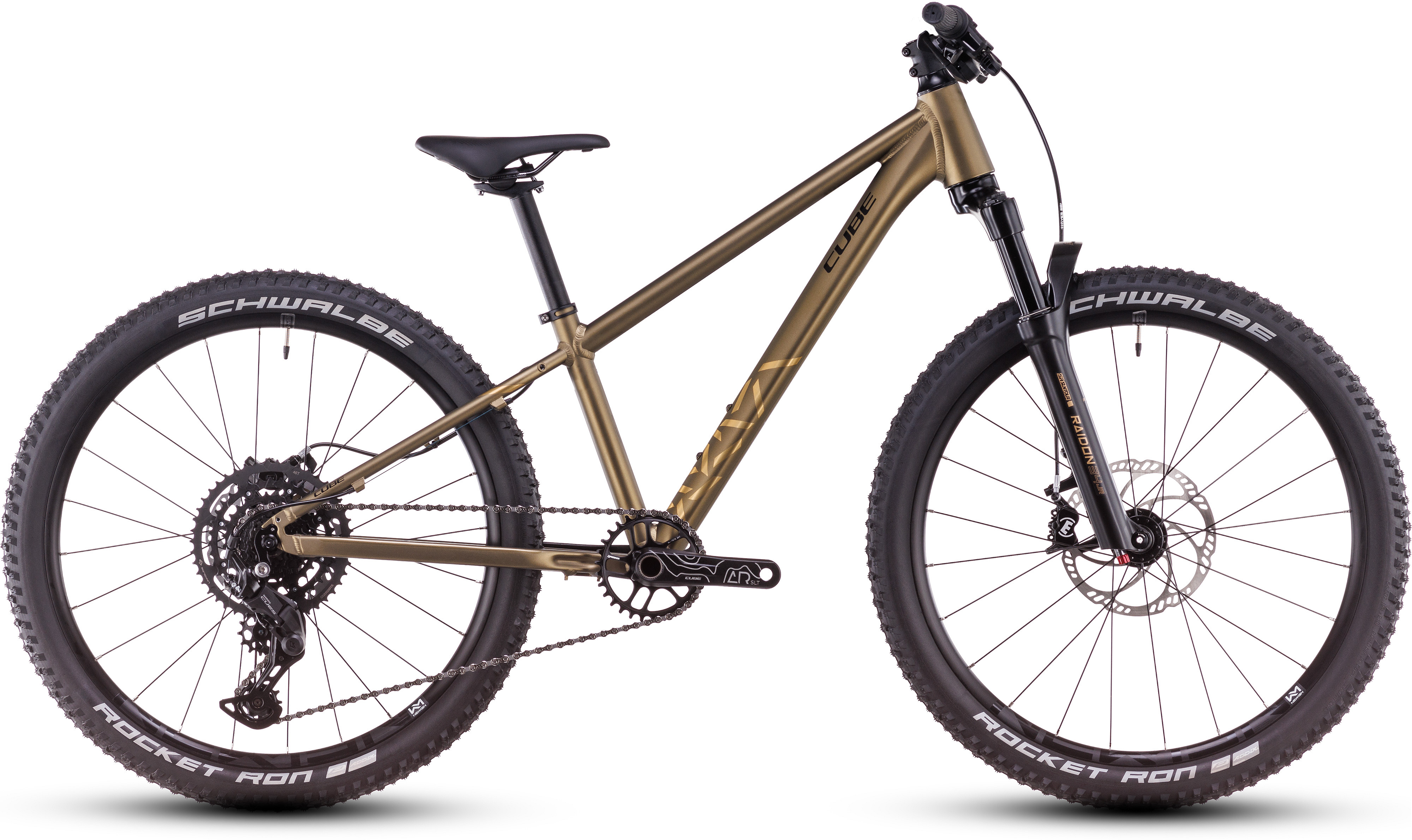 Cube Reaction 240 TM goldenlime´n´black - 24 Zoll - Diamant (2026)