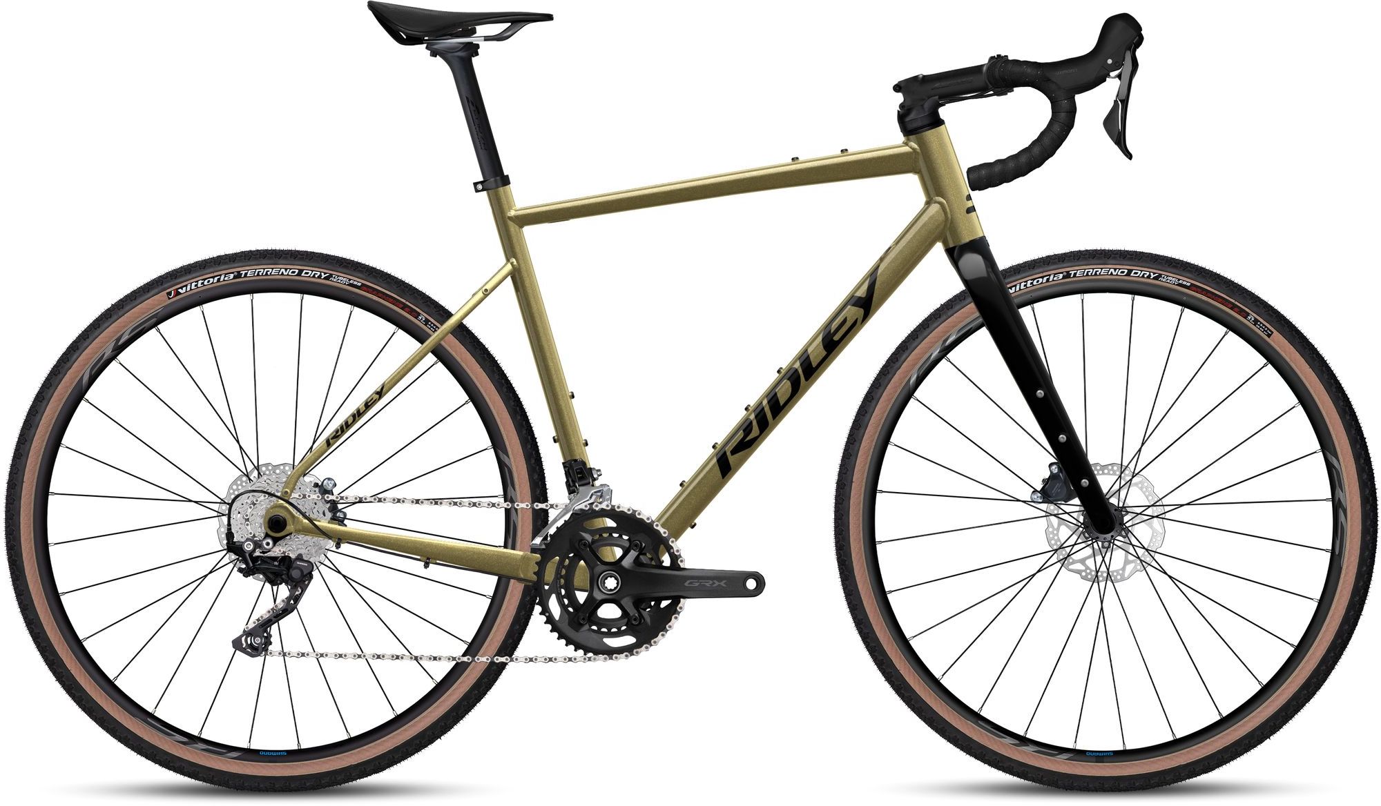 Ridley Kanzo Adventure Alu Bronze Green - 28 Zoll - Diamant (2026)