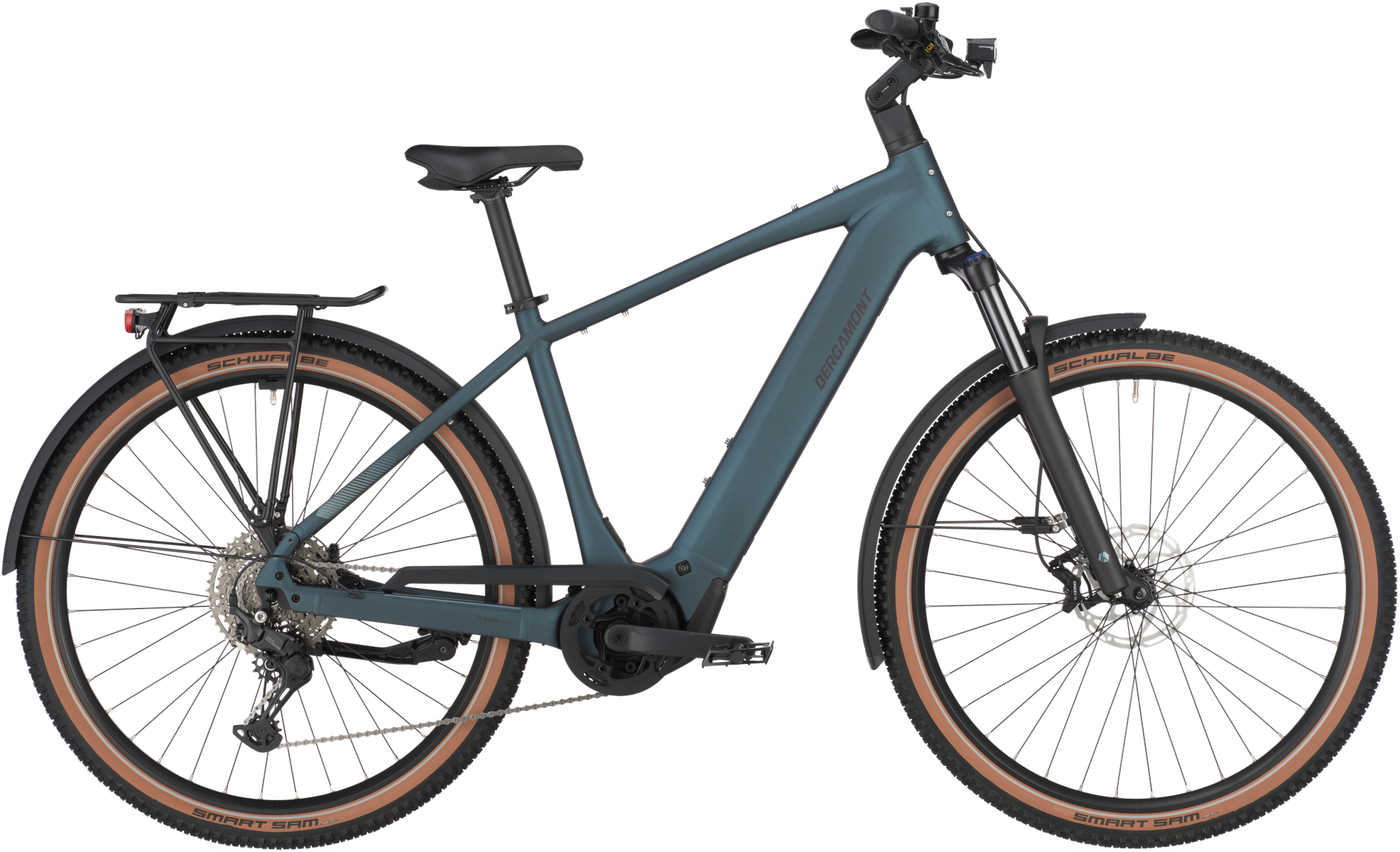 Bergamont E-Horizon SUV 30 Petrol Blue - 600 Wh - 28 Zoll - Diamant (2025)