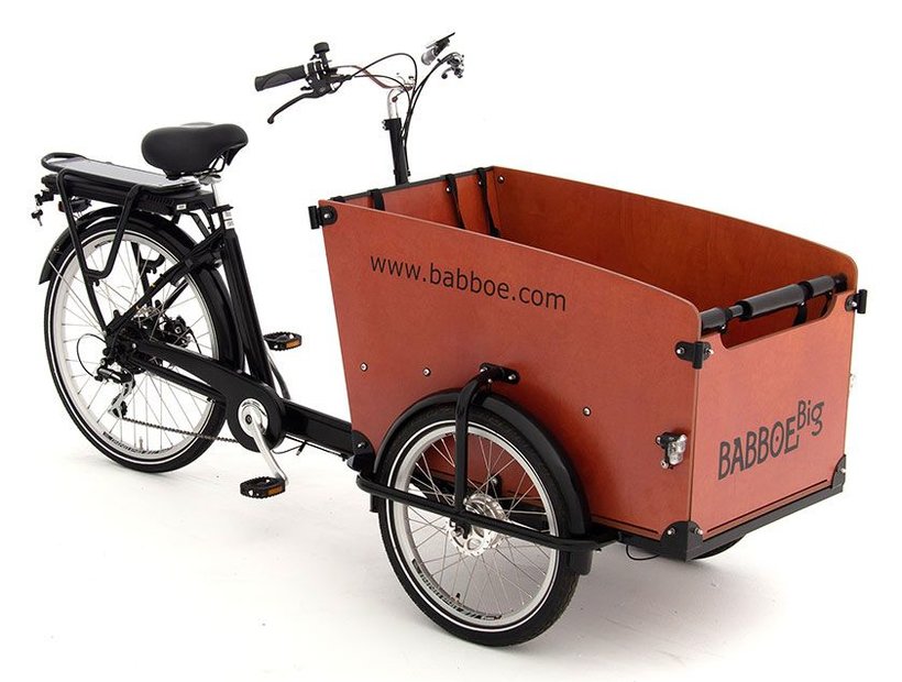 Babboe Big-E Schwarz Modell 2024
